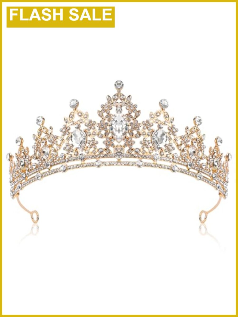 Rhinestone Crown Tiara Headband Wedding Prom Party Hair Accessory